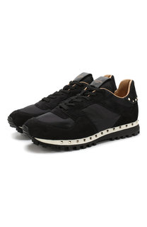 Комбинированные кроссовки Valentino Garavani Rockrunner Valentino