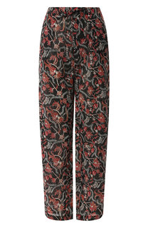 Хлопковые брюки с принтом Isabel Marant Etoile