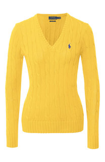Хлопковый пуловер Polo Ralph Lauren