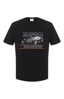 Хлопковая футболка Vetements