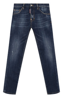 Джинсы с декоративными потертостями Dsquared2