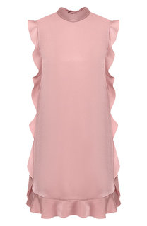 Мини-платье с оборками REDVALENTINO