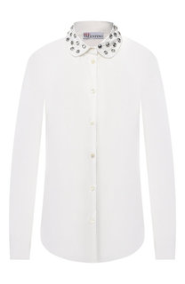 Хлопковая рубашка REDVALENTINO