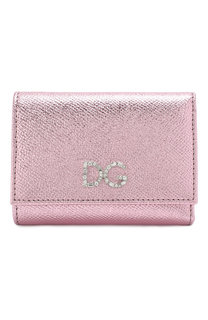 Кожаный кошелек на кнопке Dolce & Gabbana