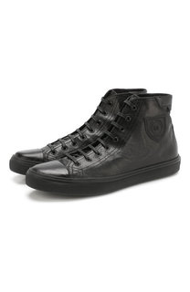 Кожаные кеды Saint Laurent
