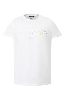 Хлопковая футболка Balmain