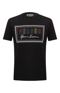 Хлопковая футболка Versus Versace