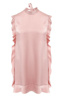 Топ с воротником-стойкой REDVALENTINO