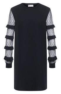 Платье из вискозы REDVALENTINO
