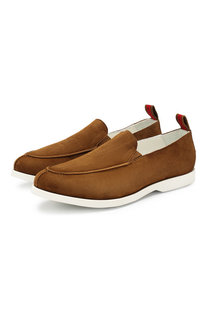 Замшевые лоферы Kiton