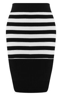 Юбка из вискозы Balmain
