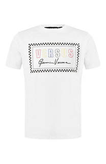Хлопковая футболка Versus Versace