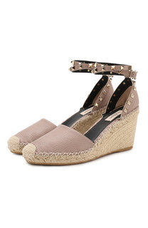 Кожаные босоножки Valentino Garavani Rockstud Valentino