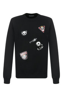 Хлопковый свитшот Dolce & Gabbana