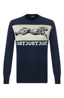 Джемпер из смеси хлопка и вискозы Just Cavalli