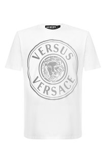 Хлопковая футболка Versus Versace