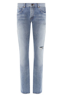 Джинсы прямого кроя Saint Laurent