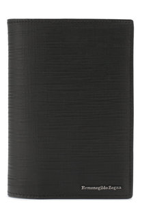 Кожаная обложка для паспорта Ermenegildo Zegna