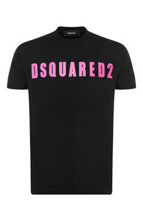 Хлопковая футболка Dsquared2