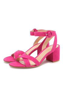 Замшевые босоножки Frida Gianvito Rossi