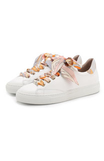 Кожаные кеды Emilio Pucci