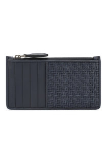 Кожаный футляр для кредитных карт Pelle Tessuta Ermenegildo Zegna