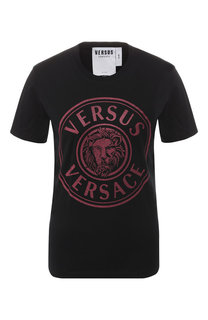 Хлопковая футболка Versus Versace