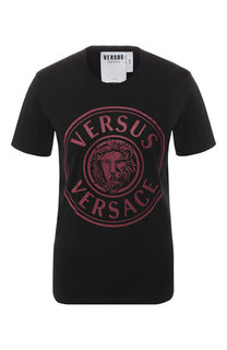 Хлопковая футболка Versus Versace
