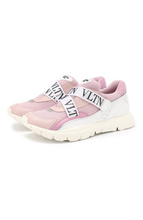 Комбинированные кроссовки Valentino Garavani Heroes Her Valentino