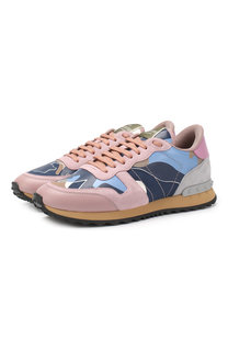 Комбинированные кроссовки Valentino Garavani Rockrunner Valentino