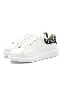 Кожаные кеды Alexander McQueen