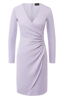 Платье из вискозы Emporio Armani