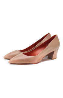 Кожаные туфли Santoni