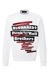 Хлопковый свитшот Dsquared2