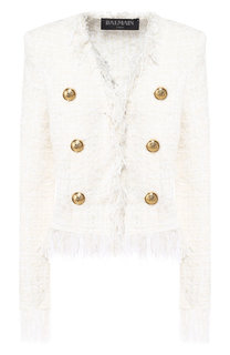 Буклированный жакет Balmain