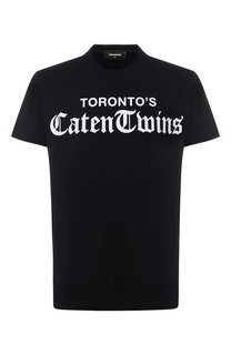 Хлопковая футболка Dsquared2