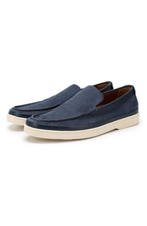 Замшевые лоферы Ermenegildo Zegna