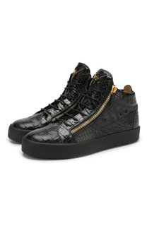 Кожаные кеды Kriss Giuseppe Zanotti Design