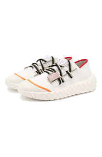 Комбинированные кроссовки Giuseppe Zanotti Design
