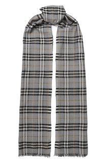 Шарф из смеси шерсти и шелка Burberry