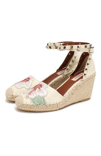 Кожаные босоножки Valentino Garavani Rockstud Valentino