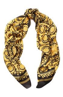 Шелковый шарф Versace