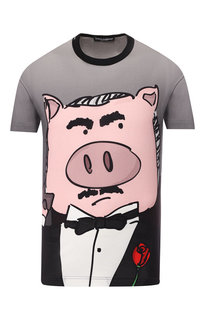 Хлопковая футболка Dolce & Gabbana