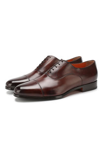Кожаные оксфорды Santoni