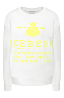 Хлопковый пуловер Iceberg