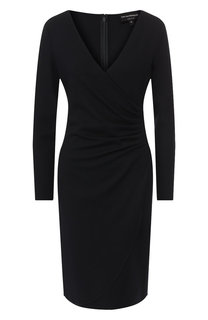 Платье из вискозы Emporio Armani