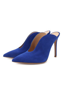 Замшевые мюли Gianvito Rossi