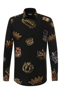 Хлопковая рубашка Dolce & Gabbana