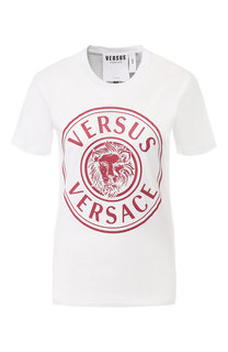 Хлопковая футболка Versus Versace