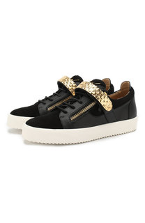 Кожаные кеды Giuseppe Zanotti Design